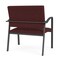 Lesro Newport Bariatric Chair Metal Frame, Charcoal, RF Nebbiolo Upholstery NP1401 - alternate 3